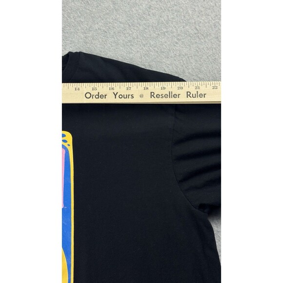 Rick And Morty Shirt Mens XLarge Black Adult Swim Psychedelic Graphic Cartoon - Picture 5 of 11